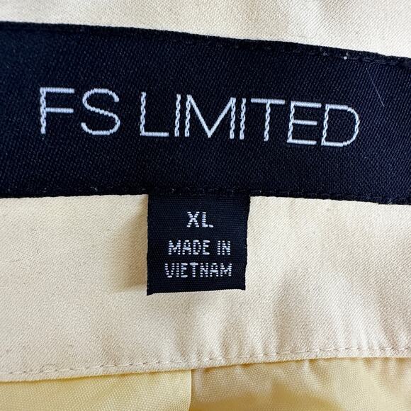 Yellow Womens XL Jacket Spring Parka Buttery Soft Microfiber by FS Limited - Picture 3 of 16